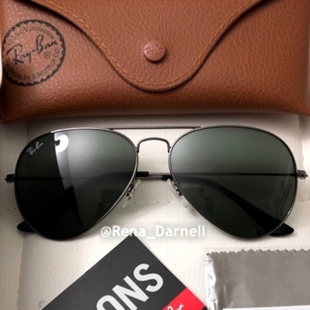 Ray-Ban Aviator RB3025 Black New